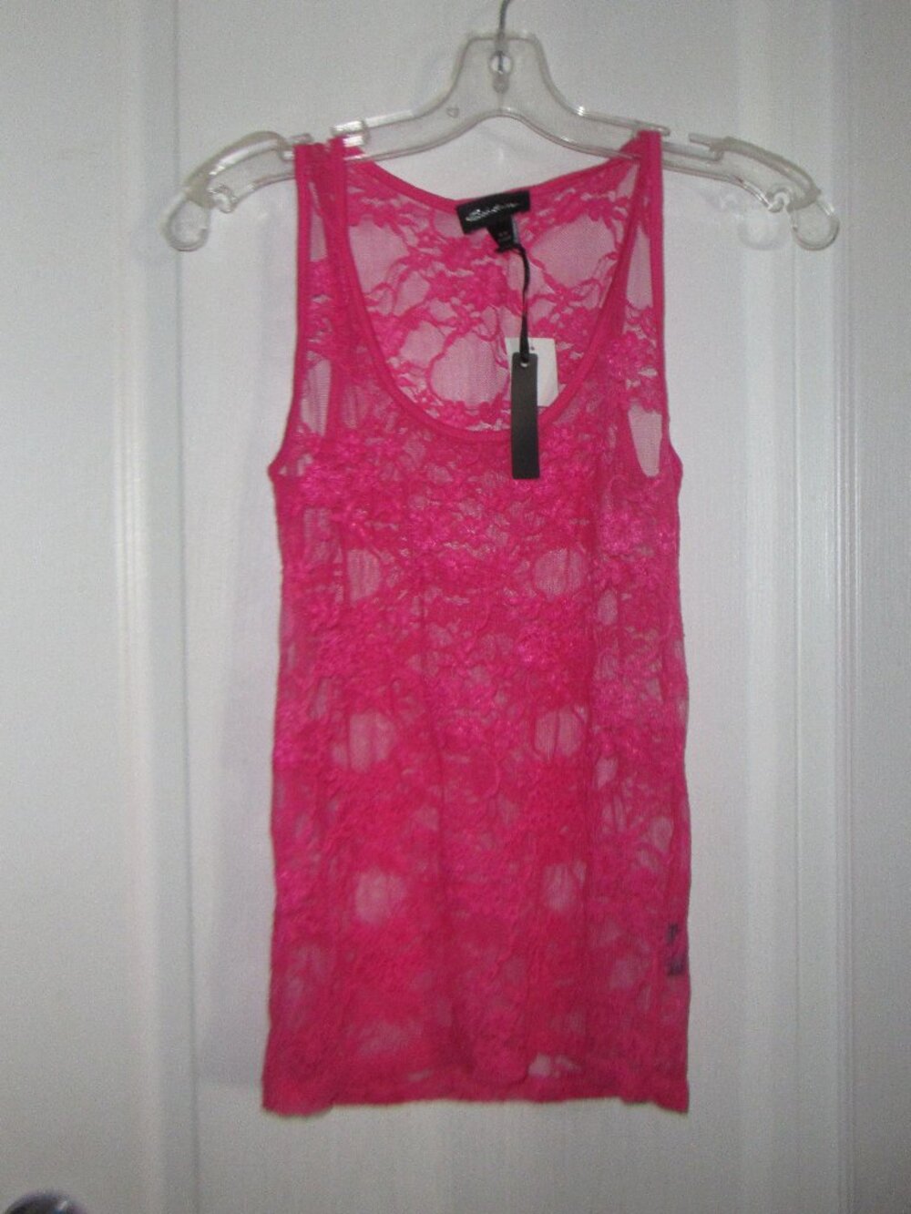 Ladies Size Medium Lace Tank Top New With Tags